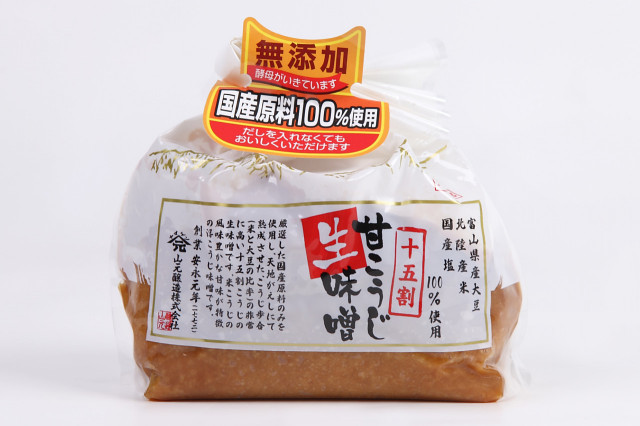 十五割甘こうじ生味噌 750g
